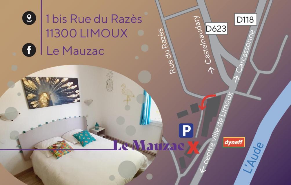 La Zen - Mauzac Bed & Breakfast Limoux Bagian luar foto